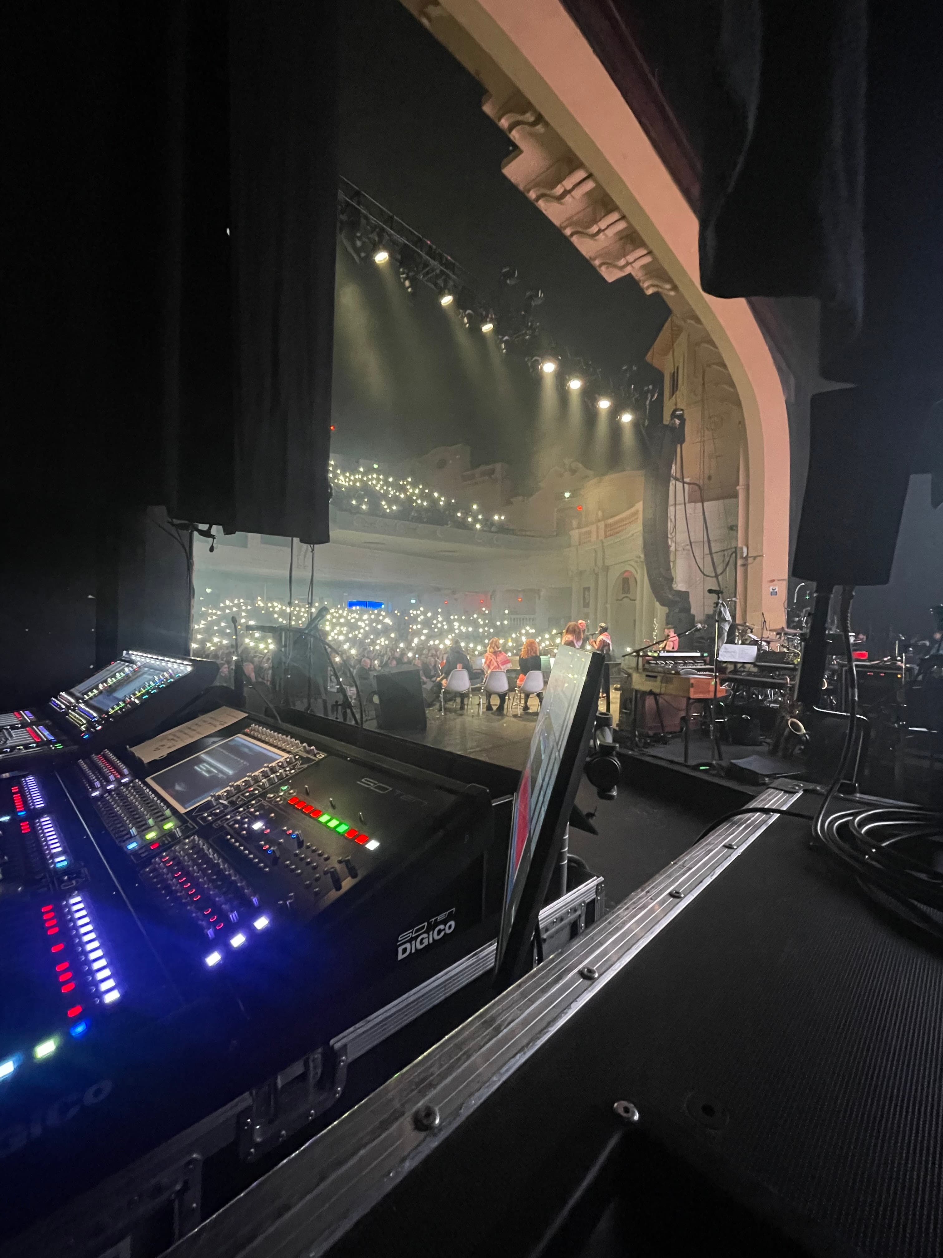Paul Weller — Gig for Gaza — Monitor Tech / Stage